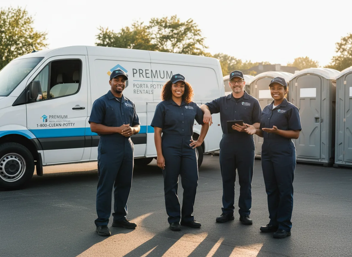 VIP Portable Toilets company in East Baldwin, ME